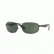Ray-Ban RB3527 Progressive Prescription Sunglasses RB3527-006-71-61 - Lens Diameter 61 mm, Frame Color Matte Black