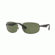 Ray-Ban RB3527 Progressive Prescription Sunglasses RB3527-029-9A-61 - Lens Diameter 61 mm, Frame Color Matte Gunmetal