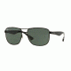 Ray-Ban RB3533 Single Vision Prescription Sunglasses RB3533-002-71-57 - Lens Diameter 57 mm, Frame Color Black