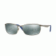 Ray-Ban RB3534 Single Vision Prescription Sunglasses RB3534-029-40-59 - Lens Diameter 59 mm, Frame Color Matte Gunmetal