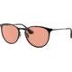 Ray-Ban Erika Metal RB3539 Sunglasses, Black, Evolve Photo Red To Violet, 54, RB3539-002-Q6-54