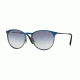 Ray-Ban RB3539 Sunglasses 194/19-54 - Shot Blue Metallic Frame, Clear Grad Light Blue Lenses