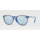 Ray-Ban RB3539 Sunglasses 90221U-54 - Rubber Eletric Blue Frame, Blue Light Flash Grey Lenses