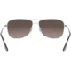 Ray-Ban RB3543 Sunglasses 003/5J-59 - Shiny Silver Frame, Grey Mirror Silver Polar Lenses