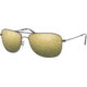 Ray-Ban RB3543 Sunglasses 029/6O-59 - Matte Gunmetal Frame, Green Mirror Gold Polar Lenses