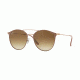 Ray-Ban RB3546 Single Vision Prescription Sunglasses RB3546-907151-52 - Lens Diameter 52 mm, Frame Color Copper Top On Beige