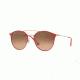 Ray-Ban RB3546 Single Vision Prescription Sunglasses RB3546-907271-49 - Lens Diameter 49 mm, Frame Color Copper On Top Red