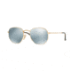 Ray-Ban RB3548N Sunglasses 001/30-54 - Gold Frame, Grey-Flash Lenses