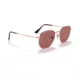 Ray-Ban RB3548N Sunglasses, Polarized Purple Lenses, Rose Gold, 51, RB3548N-9202AF-51