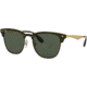Ray-Ban RB3576N Sunglasses 043/71-47 - Brusched Gold Frame, Dark Green Lenses