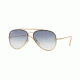Ray-Ban BLAZE AVIATOR RB3584N Progressive Prescription Sunglasses RB3584N-001-19-58 - Lens Diameter 58 mm, Frame Color Gold