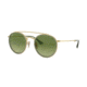 Ray-Ban RB3647N Bifocal Prescription Sunglasses, 51mm, Gold, RB3647N-91224M-51-BI