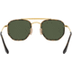 Ray-Ban RB3648M The Marshal II Sunglasses, Green Lenses, 001-52