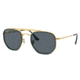 Ray-Ban RB3648M The Marshal II Sunglasses, Legend Gold Frame, Blue Lens, 52, RB3648M-9241R5-52