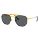 Ray-Ban RB3648M The Marshal II Sunglasses, Legend Gold Frame, Dark Grey Lens, 52, RB3648M-9240B1-52
