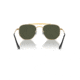 Ray-Ban RB3648M The Marshal II Sunglasses, Legend Gold Frame, Green Lens, 52, RB3648M-923931-52