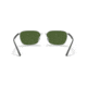 Ray-Ban RB3684CH Sunglasses, Polarized Dark Green Lenses, Silver, 58, RB3684CH-003-P1-58