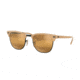 Ray-Ban RB3716 Prescription Sunglasses, 51mm, Light Brown, RB3716-9157AG-51-SV