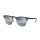Ray-Ban RB3716 Prescription Sunglasses, 51mm, Dark Blue, RB3716-9160AJ-51-SV
