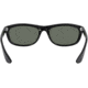 Ray-Ban RB4089 Sunglasses Styles - Black Frame w/ Crystal Green Polarized 62 mm Diameter Lenses, 601-58-6219