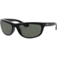 Ray-Ban RB4089 Sunglasses Styles - Black Frame w/ Crystal Green Polarized 62 mm Diameter Lenses, 601-58-6219