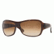 Ray-Ban RB4097 Progressive Sunglasses, Dark Brown Frame w/ 63 mm Diameter Lenses, 714-13-6314