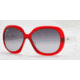 Ray-Ban RB4098 SV Prescription Sunglasses - Shiny Red Transparent Frame / 60 mm Prescription Lenses, 740-8G-6014