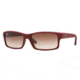 Ray Ban RB4151 #816/51 - Red Beet Rubberize Frame, Crystal Brown Gradient Lenses