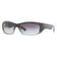 Ray-Ban RB4160 Single Vision Prescription Sunglasses RB4160-842-32-6017 - Lens Diameter: 60 mm, Frame Color: Black On Gray