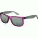 Ray-Ban RB4165 Sunglasses 602488-5116 - Dark Violet Rubber Frame, Grey/Silver Mirror Gradient Lenses