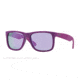 Ray-Ban RB4165 Sunglasses 60894V-55 - Rubber Fuchsia Frame, Grey Mirror Violet Lenses