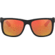 Ray-Ban RB4165 Sunglasses 622/6Q-51 - Rubber Black Frame, Brown Mirror Orange Lenses