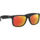 Ray-Ban RB4165 Sunglasses 622/6Q-51 - Rubber Black Frame, Brown Mirror Orange Lenses
