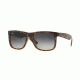 Ray-Ban RB4165 Sunglasses 710/8G-55 - Shiny Havana Frame, Grey Gradient Dark Grey Lenses