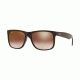 Ray-Ban RB4165 Sunglasses 714/S0-51 - Brown Frame, Brown Gradient Mirror Red Lenses