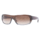Ray-Ban RB4166 Bifocal Prescription Sunglasses RB4166-824-51-6318 - Lens Diameter: 63 mm, Frame Color: Brown Gradient On Gray Transparent