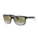Ray-Ban RB4181 Prescription Sunglasses RB4181-6039W0-57 - Lens Diameter 57 mm, Frame Color Top Black On Transparent