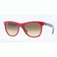 Ray-Ban RB4184 Prescription Sunglasses RB4184-604485-54 - Lens Diameter 54 mm, Frame Color Red