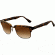 Ray-Ban RB4190 Sunglasses 878/51-5219 - Semi Gloss Havana/Gunmetal Frame, Crystal Brown Gradient Lenses