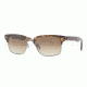 Ray-Ban RB4190 Sunglasses 878/51-5219 - Semi Gloss Havana/Gunmetal Frame, Crystal Brown Gradient Lenses