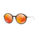 Ray-Ban RB4222 Progressive Prescription Sunglasses RB4222-61676Q-50 - Lens Diameter 50 mm, Frame Color Shot Red Rubber