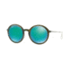 Ray-Ban RB4222 Progressive Prescription Sunglasses RB4222-61693R-50 - Lens Diameter 50 mm, Frame Color Shot Green Rubber