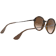Ray-Ban RB4222 Sunglasses 865/13-50 - Dark Rubber Havana Frame, Gradient Brown Lenses