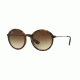 Ray-Ban RB4222 Progressive Prescription Sunglasses RB4222-865-13-50 - Lens Diameter 50 mm, Frame Color Dark Rubber Havana
