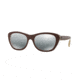 Ray-Ban RB4227 Sunglasses 619388-55 - Top Mat Brown On Ocra Frame, Grey Mirror Silver Gradient Lenses