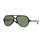 Ray-Ban RB4235F Sunglasses 901S-59 - Matte Black Frame, Green Lenses