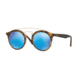 Ray-Ban RB4256 Sunglasses 609255-46 - Matte Havana Frame, Light Green Mirror Blue Lenses