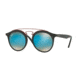 Ray-Ban RB4256 Sunglasses 6252B7-46 - Matte Black Frame, Mirror Gradient Blue Lenses