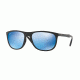 Ray-Ban RB4291 Sunglasses 601S55-58 - Matte Black Frame, Blue Mirror Blue Lenses