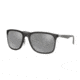 Ray-Ban RB4313 Progressive Prescription Sunglasses, 58mm, Matte Trasparent Grey, RB4313-637988-58-PRO
